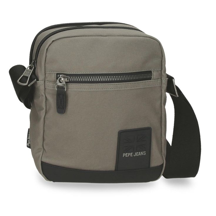 pepe jeans bandolera caqui
