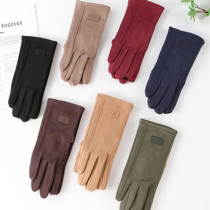 guantes color surtido