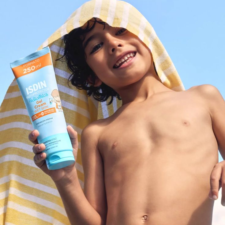 isdin pediatrics fotoprotector gel cream spf50+ 250ml
