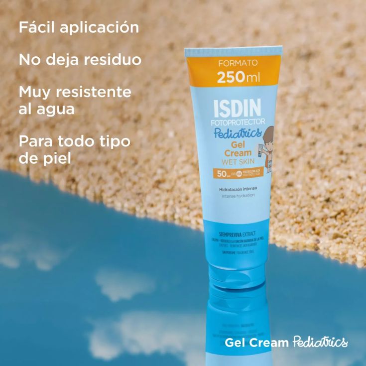 isdin pediatrics fotoprotector gel cream spf50+ 250ml