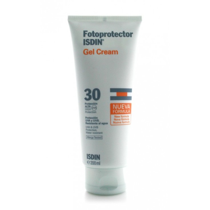 isdin fotoprotector corporal spf30 gel cream 250ml isdin fotoprotector corporal spf30 gel cream 250ml