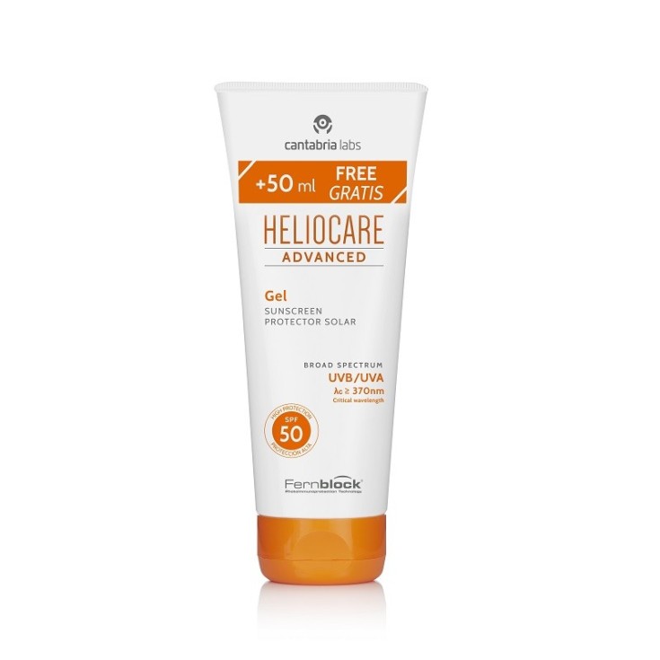 heliocare advanced solar gel spf50 200ml + 50ml gratis heliocare advanced solar gel spf50 200ml + 50ml gratis