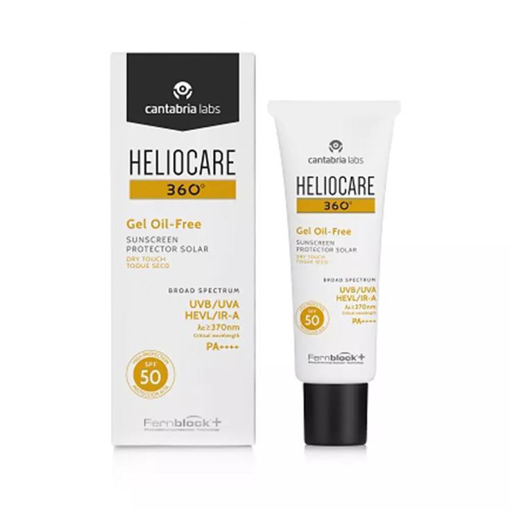 heliocare 360 protector solar facial gel oil free spf50 50 ml