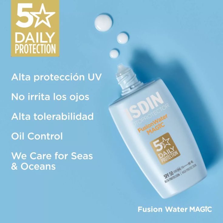 isdin fotoprotector facial isdin fusion water spf50+ 50ml