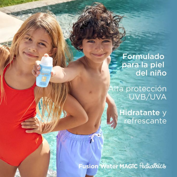 isdin fotoprotector fusionWater pediatrics spf50+ 50ml isdin fotoprotector fusionWater pediatrics spf50+ 50ml