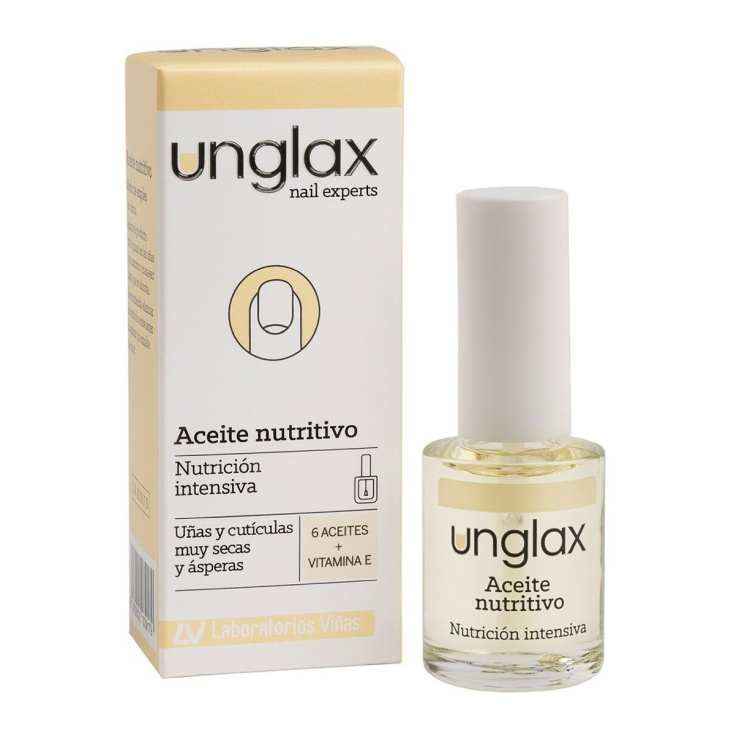 unglax aceite nutritivo para uñas 10ml