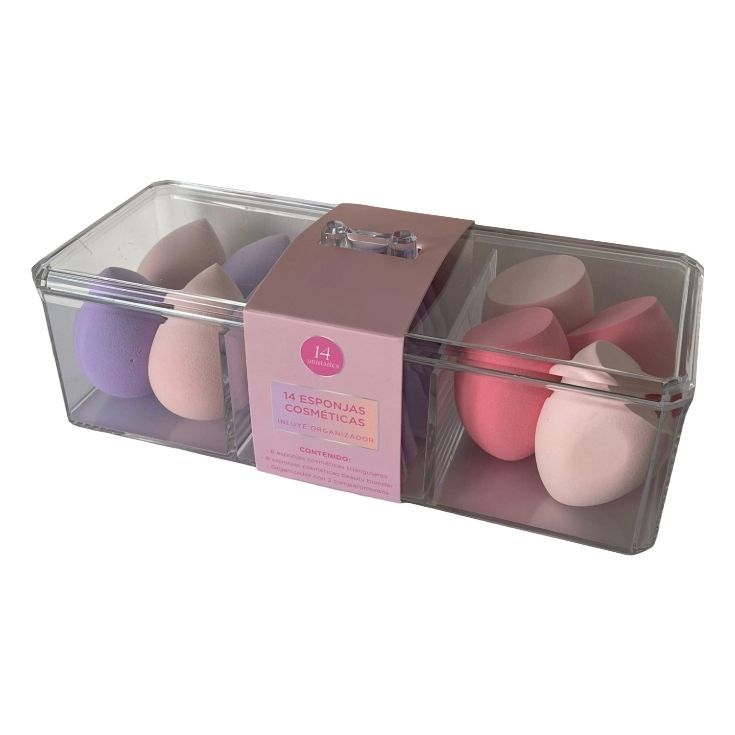 organizador 3 compartimentos esponjas b