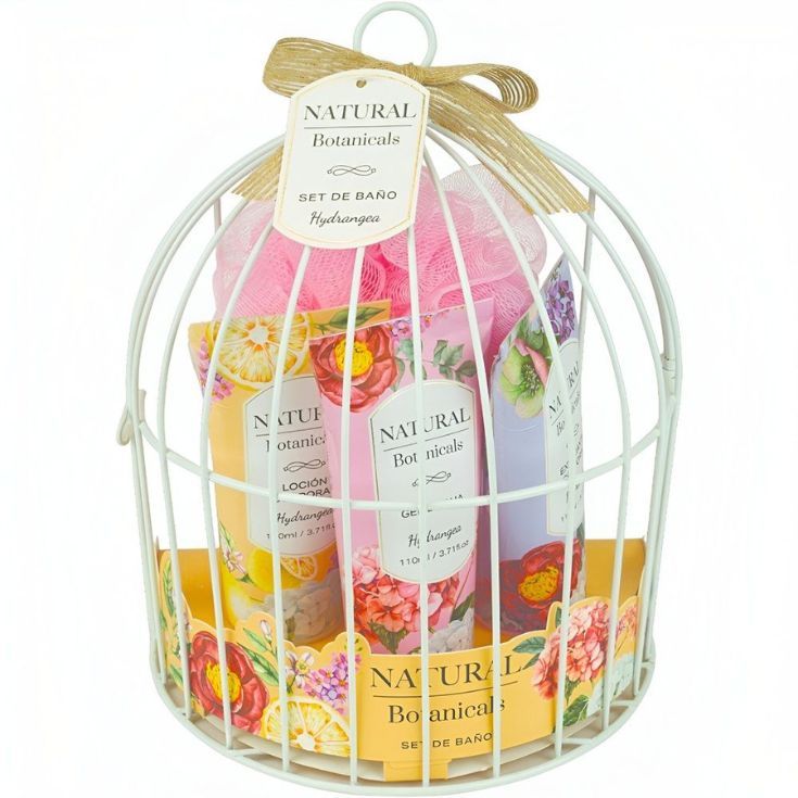 markant hortensias cofre baño 4 piezas