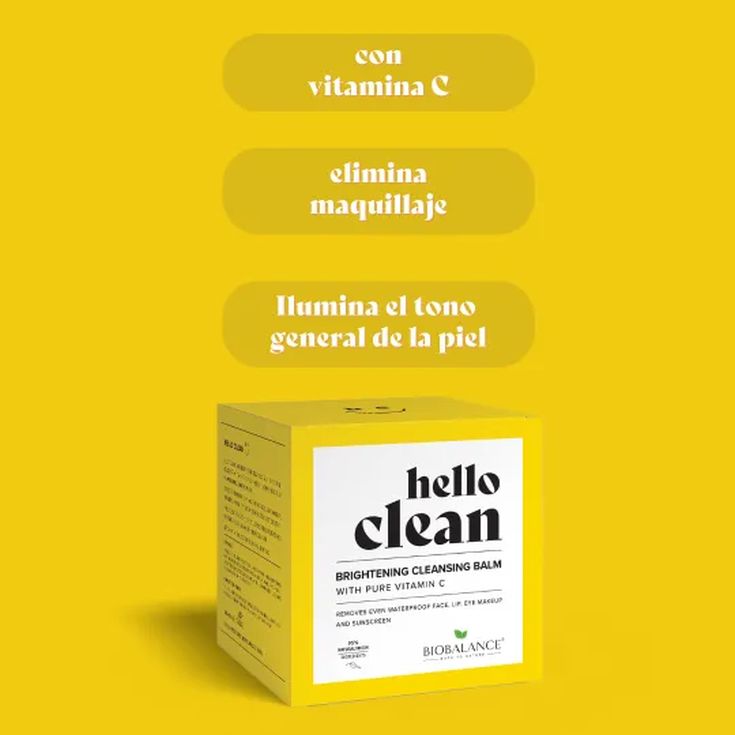 hello clean balm bright vitamina c 100 ml