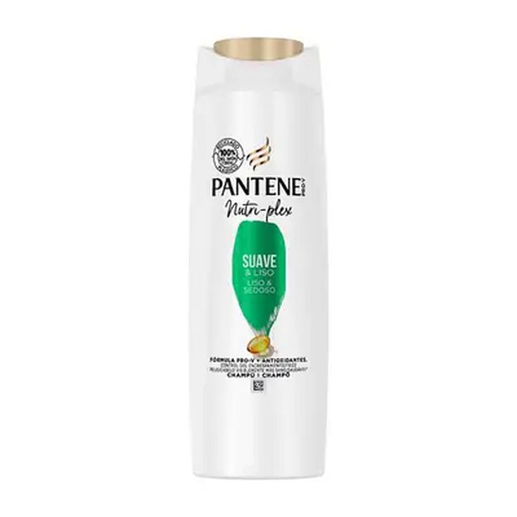pantene champu nutri-plex suave liso 385+65ml