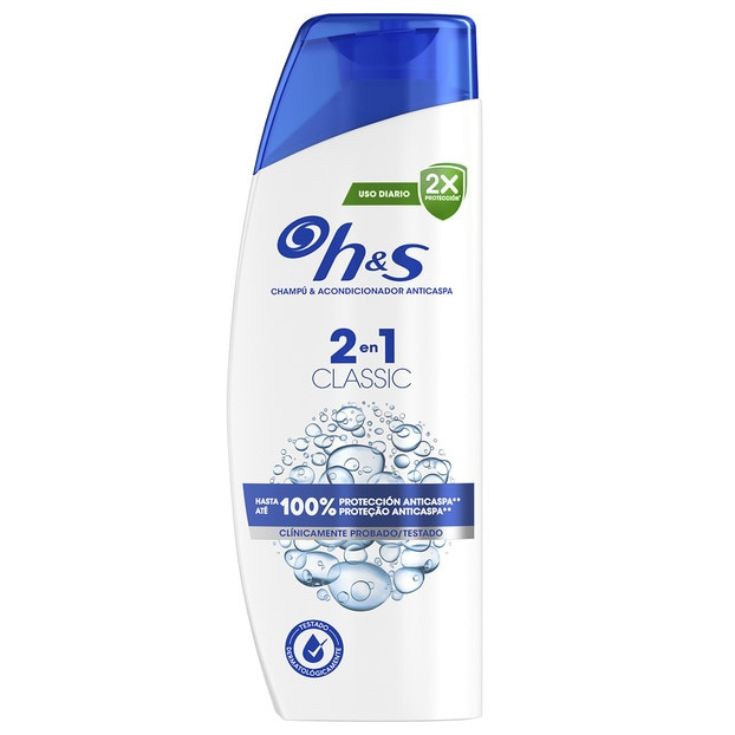 h&s champu clasic 2en1 330ml