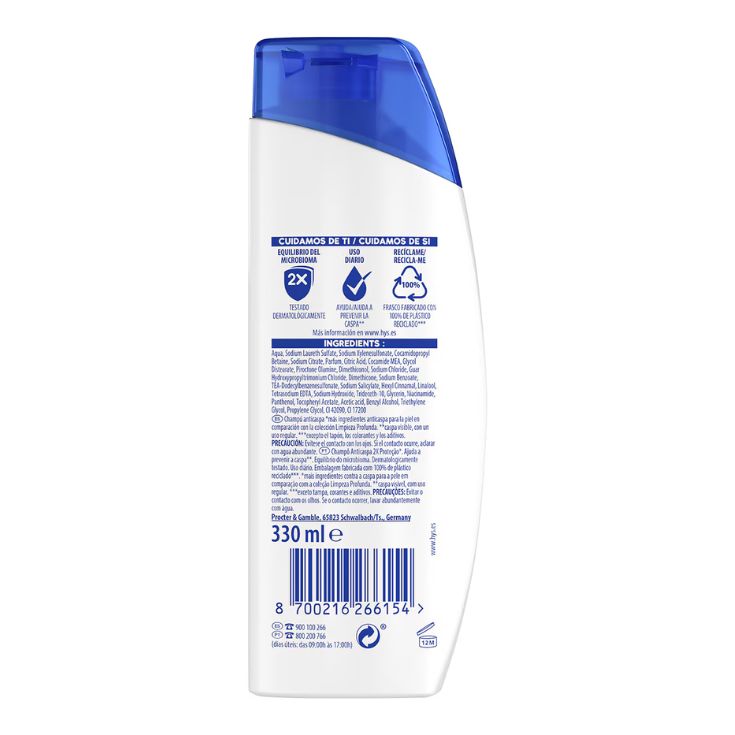 h&s champu anticaspa classic 330ml