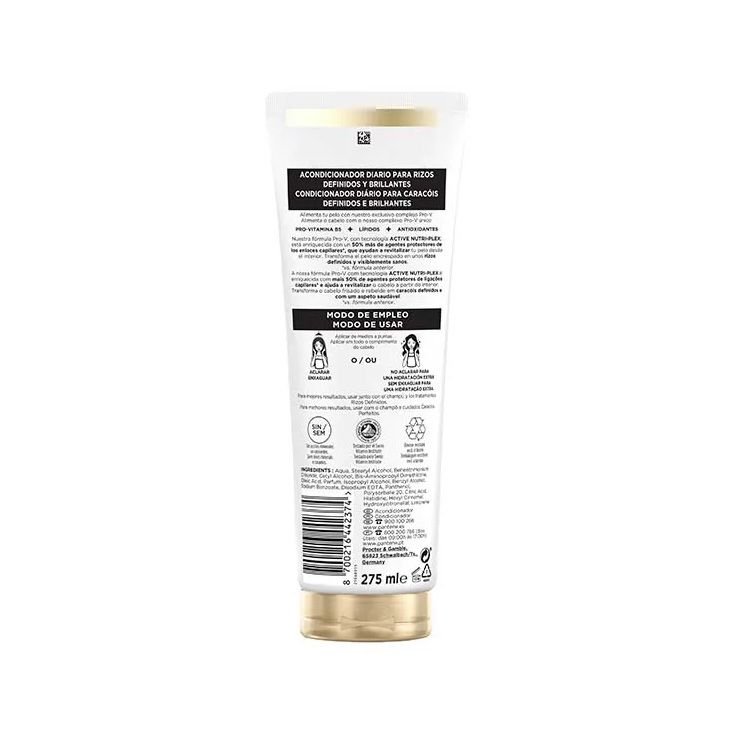 pantene nutri-plex rizos acondicionador 325ml