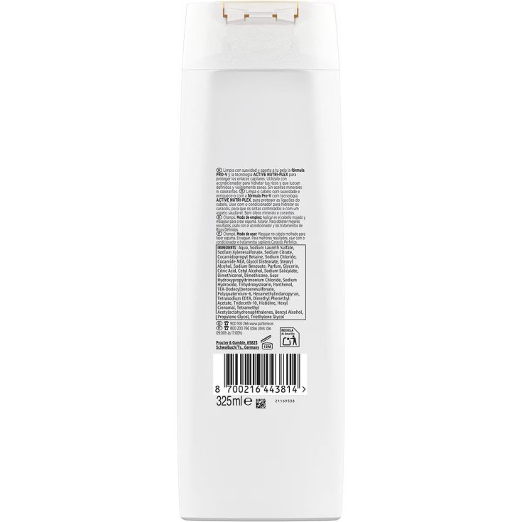 pantene champu nutri-plex rizos 325ml