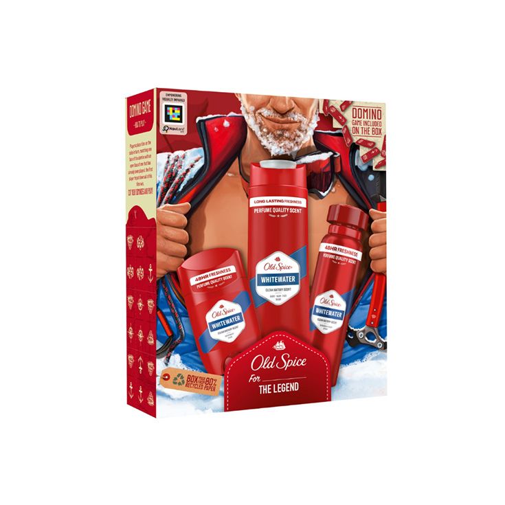 old spice pack whitewater cofre navidad 3 piezas