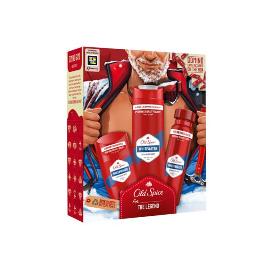 old spice pack whitewater cofre navidad 3 piezas