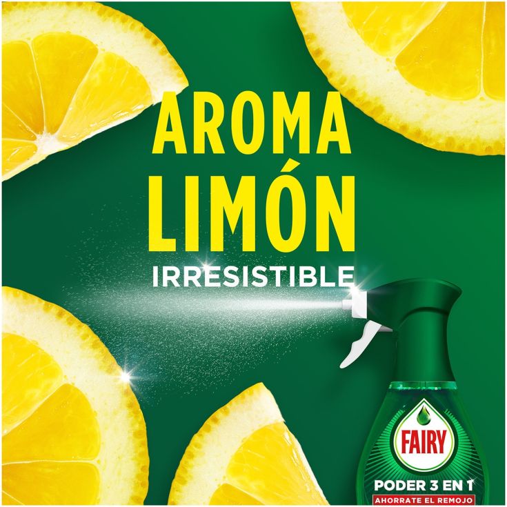 fairy mano poder 3en1 pistola 500ml