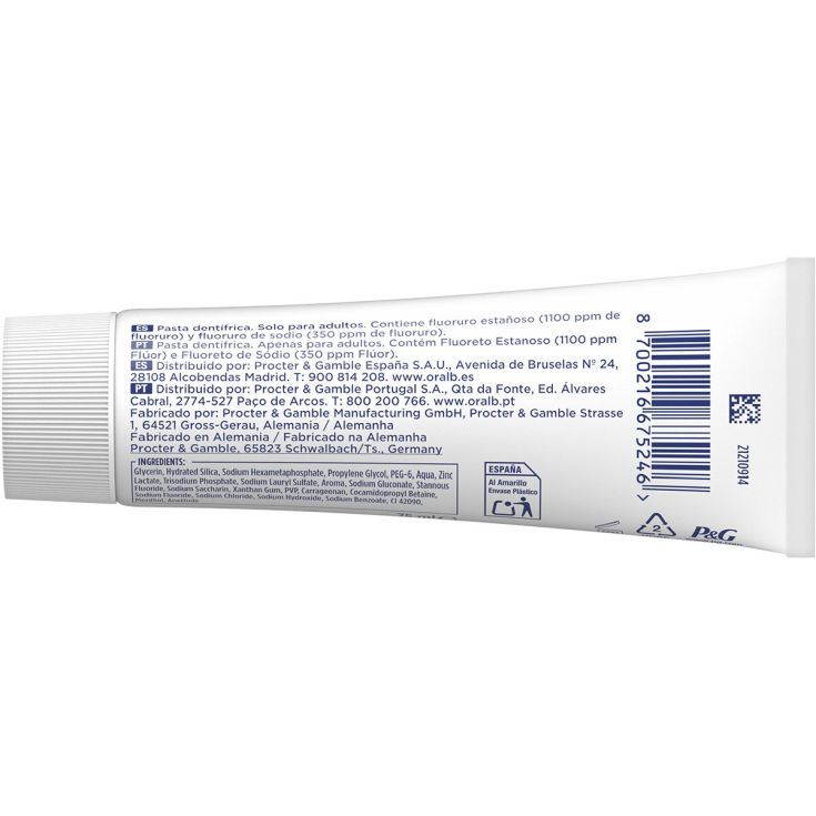 oral-b pro-expert advance prevencion del sarro 75ml