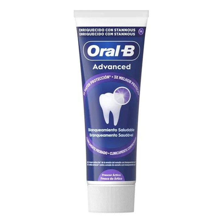 oral-b advanced blancura saludable pasta dentifrica 75ml