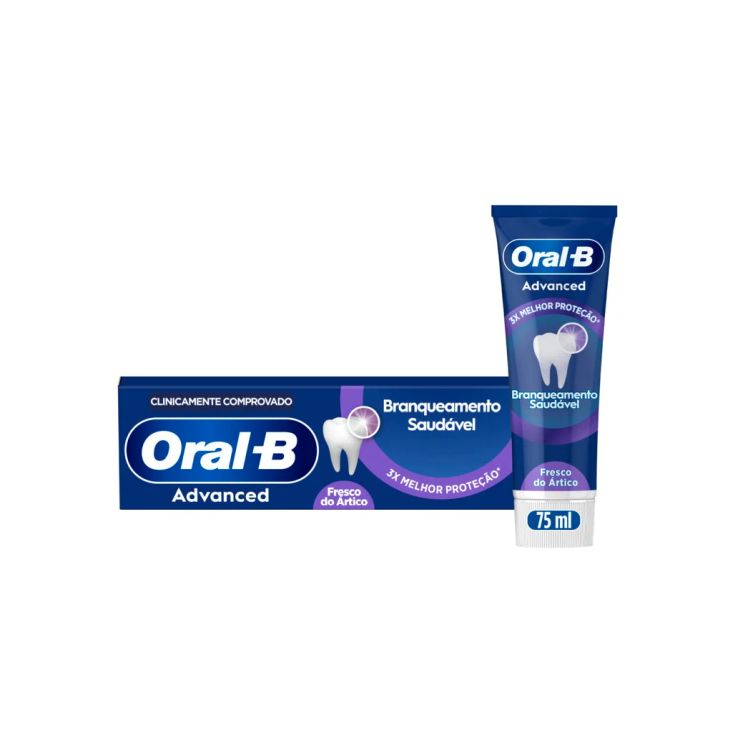 oral-b advanced blancura saludable pasta dentifrica 75ml
