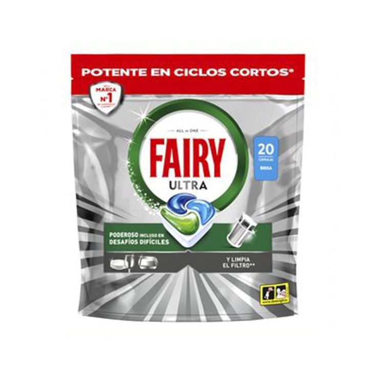 fairy maquina platinum ultra 20 uds