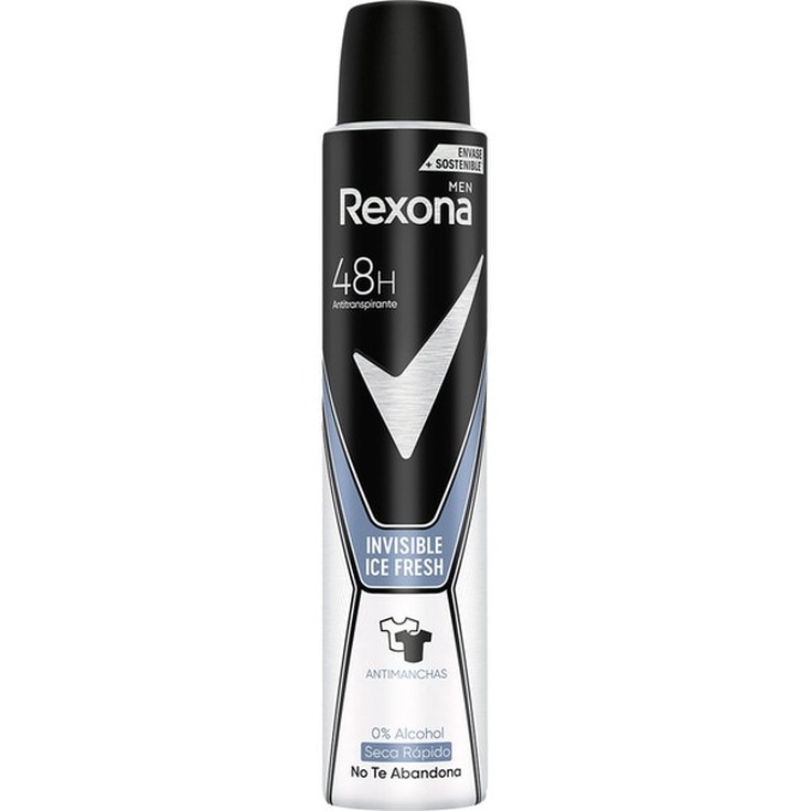 rexona men desodorante invisible spray 200ml rexona men desodorante invisible spray 200ml