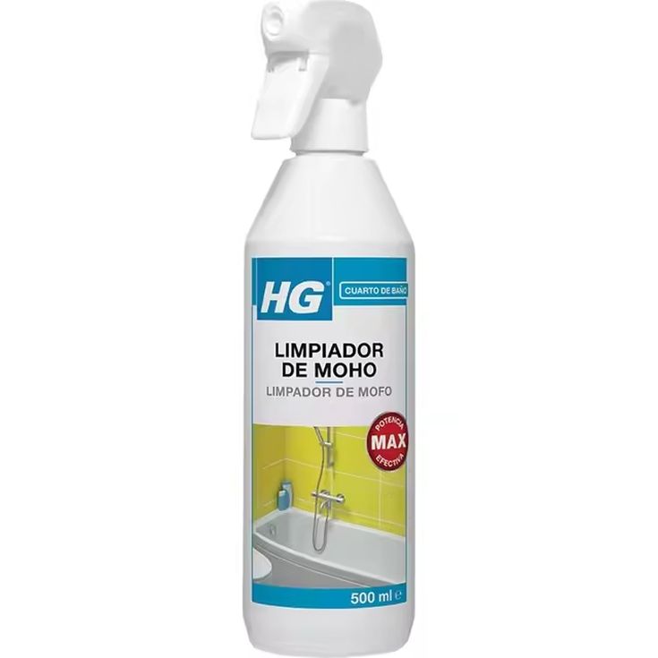 hg limpiador antimoho pistola para baños 500ml