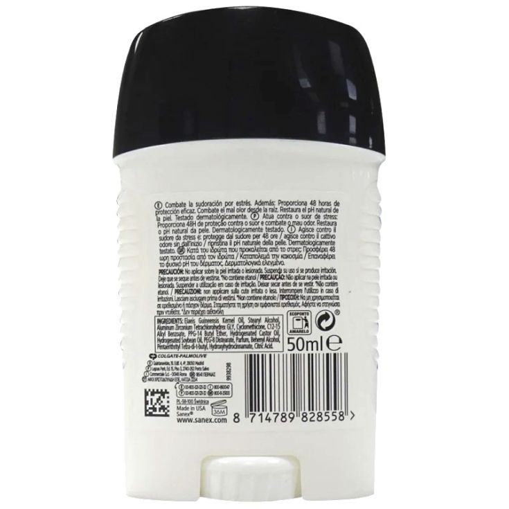 sanex men desodorante double protect stick