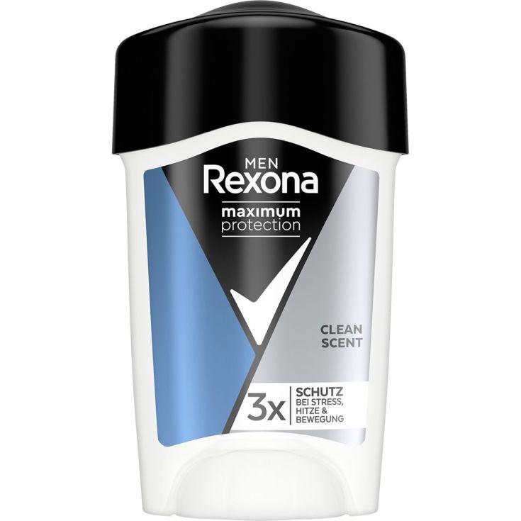 rexona desodorante crema max clean man 45ml