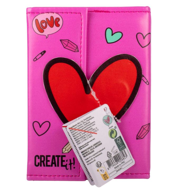 create it! makeup book magnet closure