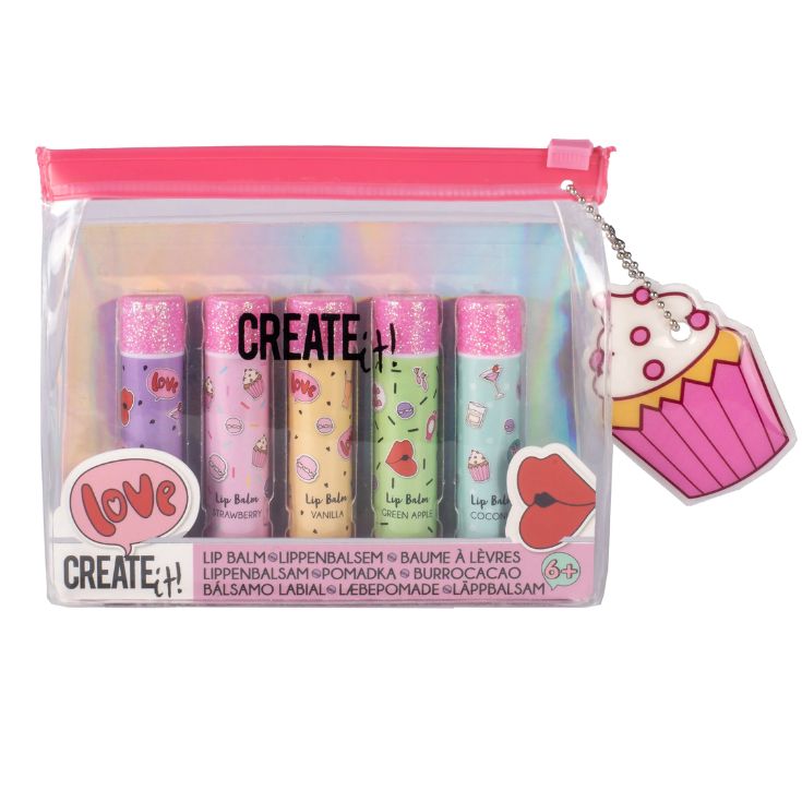 create it! lipbalm 5x in bag create it! lipbalm 5x in bag