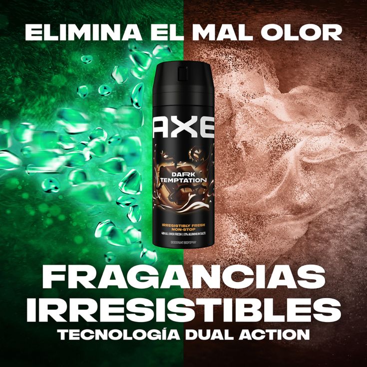 axe dark temptation desodorante bodyspray 150ml axe dark temptation desodorante bodyspray 150ml