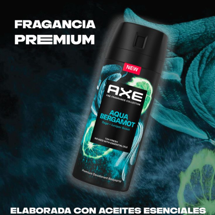 axe desodorante aqua bergamot 150ml axe desodorante aqua bergamot 150ml