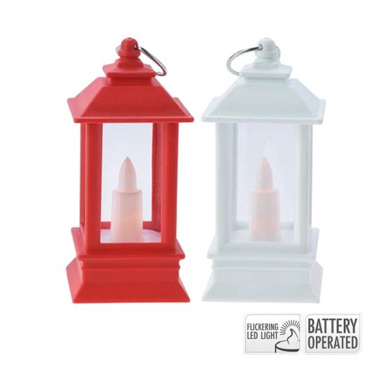 faro rojo o blanco navidad