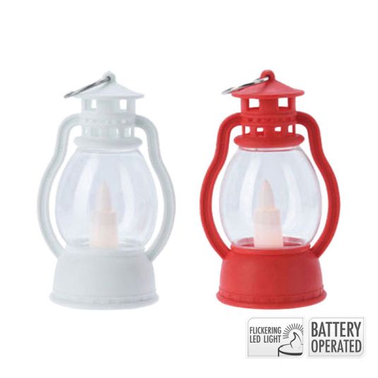 lampara aceite roja o blanca navidad