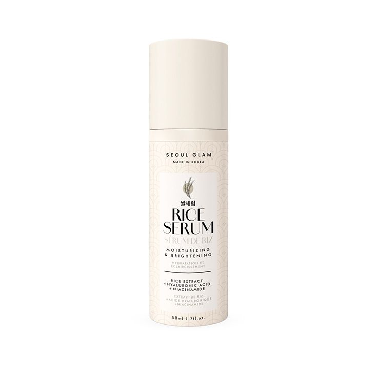 seoul glam arroz serum hidratante iluminador 50ml
