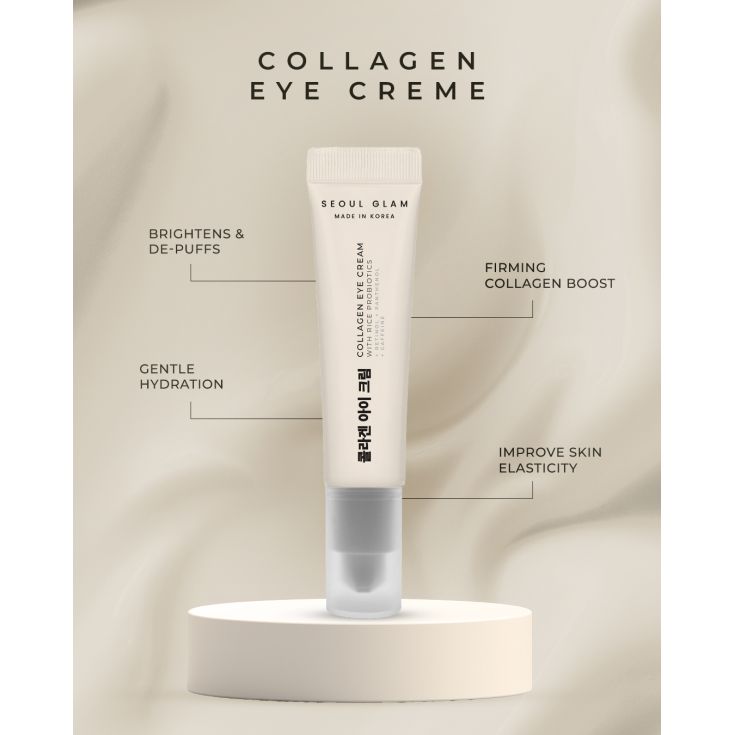 seoul glamarroz contorno ojos hidratante e iluminador 30ml