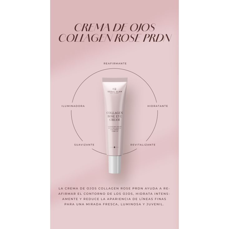 seoul glam pdrn collagen contorno ojos 15ml seoul glam pdrn collagen contorno ojos 15ml