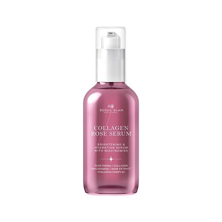 seoul glam pdrn collagen rose serum regenerador antiedad 30ml