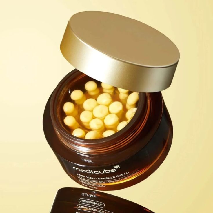 medicube deep vita c capsule crema facial iluminadora 55ml