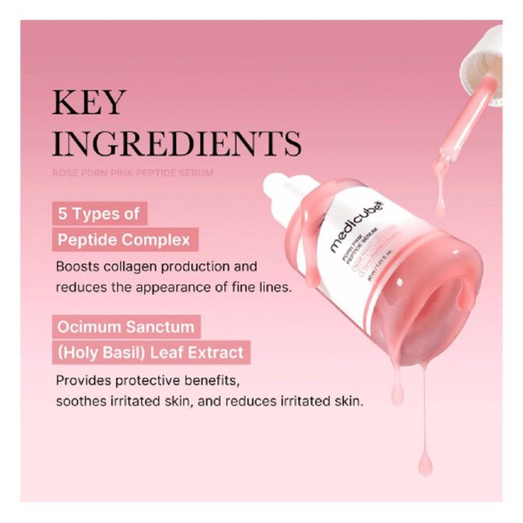 medicube pdrn pink peptide serum 30ml