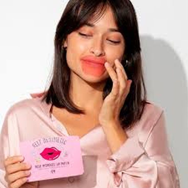 g9 skin self aesthetic rose hydrogel lippatch mascarilla para labios cosmetica coreana