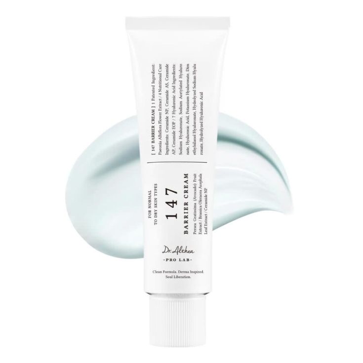 dr althea 147 barrier creama calmante intensiva azulene 147ha cosmetica coreana 50ml