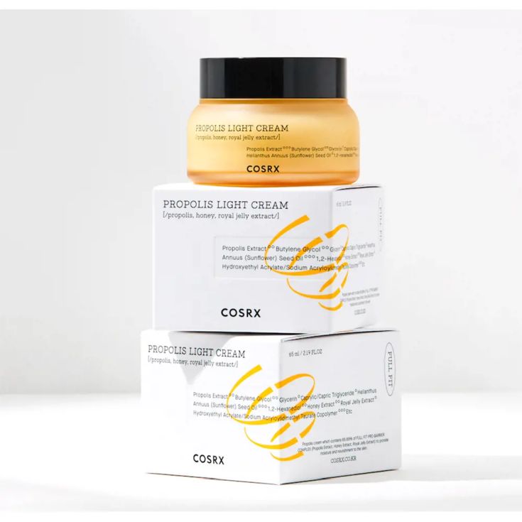 corsx full fit propolis light crema hidratante cosmerica coreana 65ml