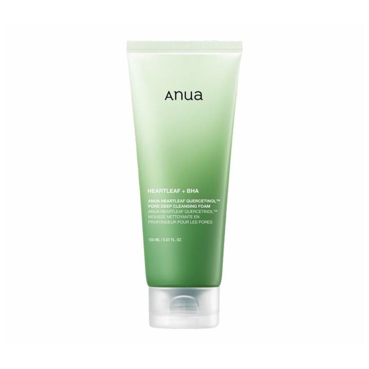anua heartleaf quercetinol espuma limpiadora 150ml