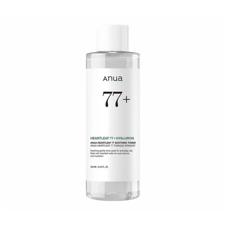 anua heartleaf 77 soothing tonico 250ml