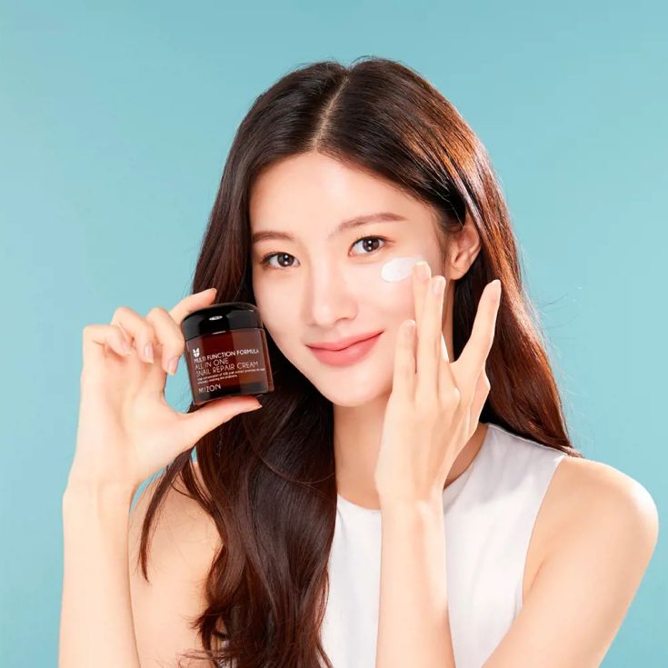 mizon all in one crema reparadora de carazol cosmetica coreana 75ml