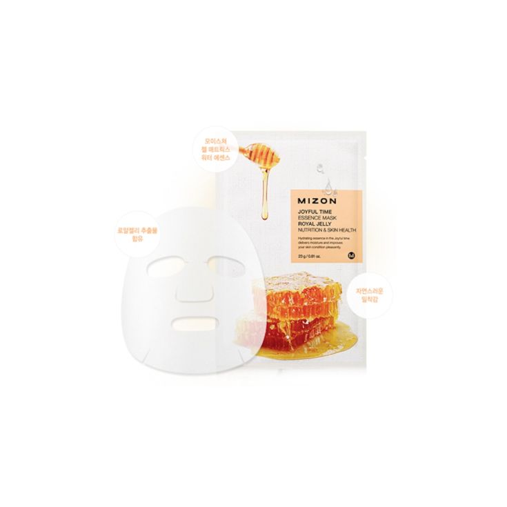 mizon joyful time essence royal jelly mascarilla facial cosmetica coreana 