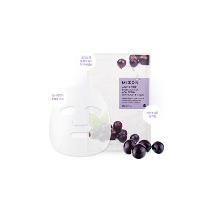 mizon joyful time essence açai berry mascarilla facial cosmetica coreana 