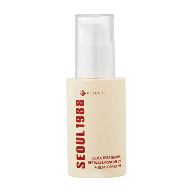 seoul 1988 serum retinal + ginseng cosmetica coreana 30ml